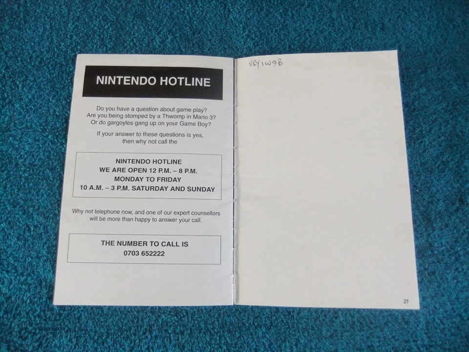 PRINCE OF PERSIA SUPER NINTENDO / SNES INSTRUCTION BOOKLET / MANUAL - Image 3 of 4