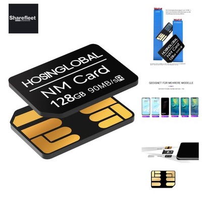 NM-Speicherkarte 128GB 90MB/S Nano-Speicherkarte Nano-Karte Nur für Huawei P3...