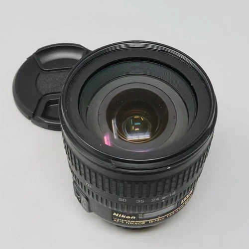 Nikon Nikkor AF-S 18-70mm f3.5-4.5 G ED DX IF Lens AFS - plus Caps