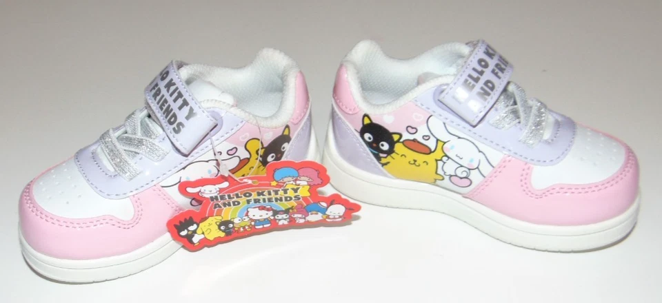 ~¡Zapatillas deportivas HELLO KITTY AND FRIENDS NUEVAS CON ETIQUETAS para niñas pequeñas! Talla 6 Super Lindo FS:)~ Foto 3 de 4