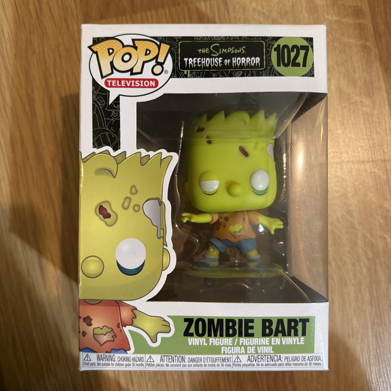 Funko Pop! Vinyl: The Simpsons - Zombie Bart #1027