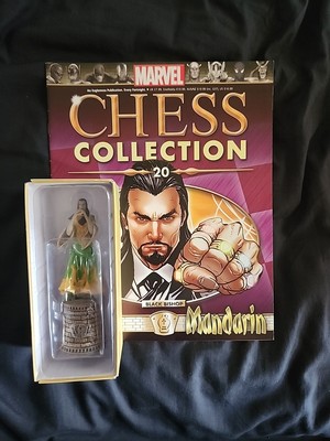Eaglemoss Marvel Chess Collection MANDARIN #20 Figure & Magazine.