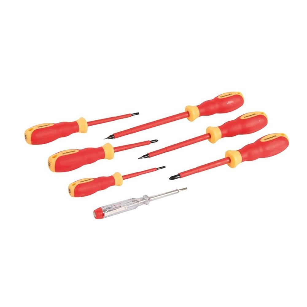 Silverline VDE Screwdriver Set 7 Pc 928227