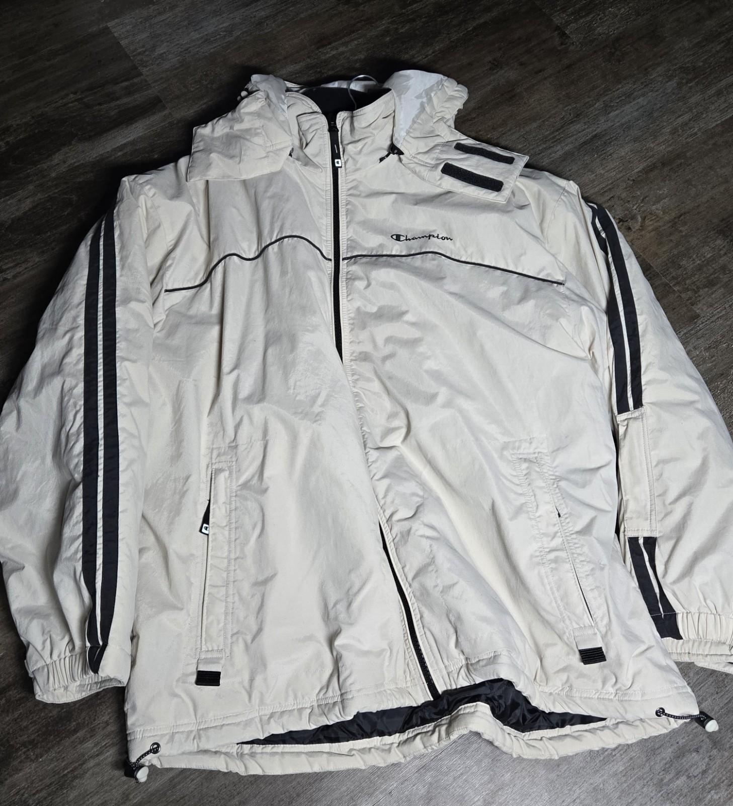 Vintage heavyweight champion puffer jacket