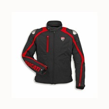 Ducati Corse Tex C6 Red And Black Mens Motorbike Racing Jacket Ducati Corse Tex C6 Red And Black Mens Motorbike Racing Jacket