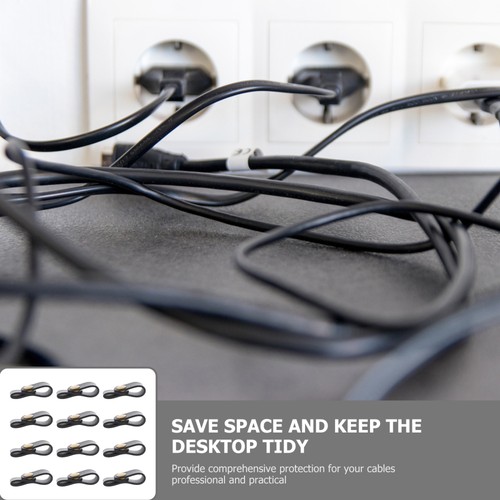 24 Pcs Datenkabelspeicher -Lederschnalle Reisen Ladekabelorganisator - 第 2/12 張圖片