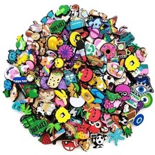 Lot of 20/30/50/100 Random Shoe Charms for Sandals DIY Decorations Accessories