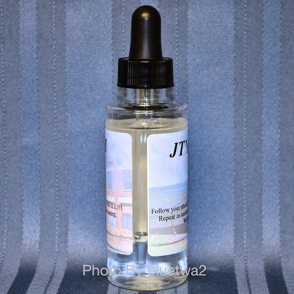 LEATHER OBSESSION Smoke Unit Fluid For Tyco HO Steam Diesel Locomotive Decal - Image 2 of 3