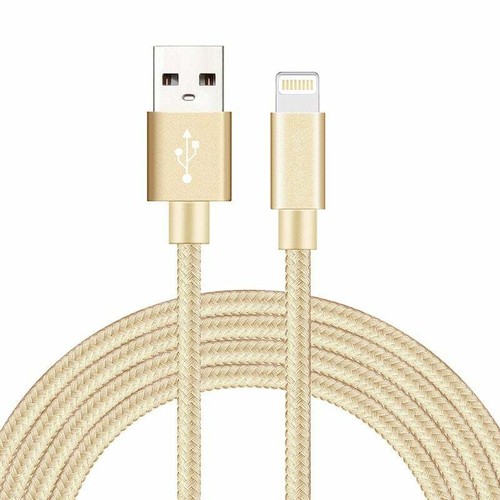Braided USB Charging Cable Cord Data for Apple iPhone iPad 6 X 8 7 5 SE 12 11 XR - Picture 15 of 16