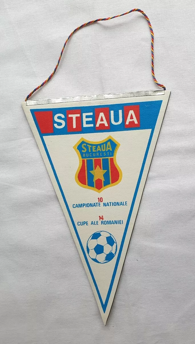 Romania football European Champions Cup 1985 Steaua Bucuresti & BP