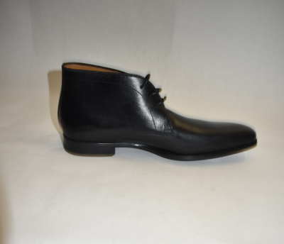 New! MAGNANNI Leather Chukka Boots Black 22421 Size 8.5 M  display picture 3