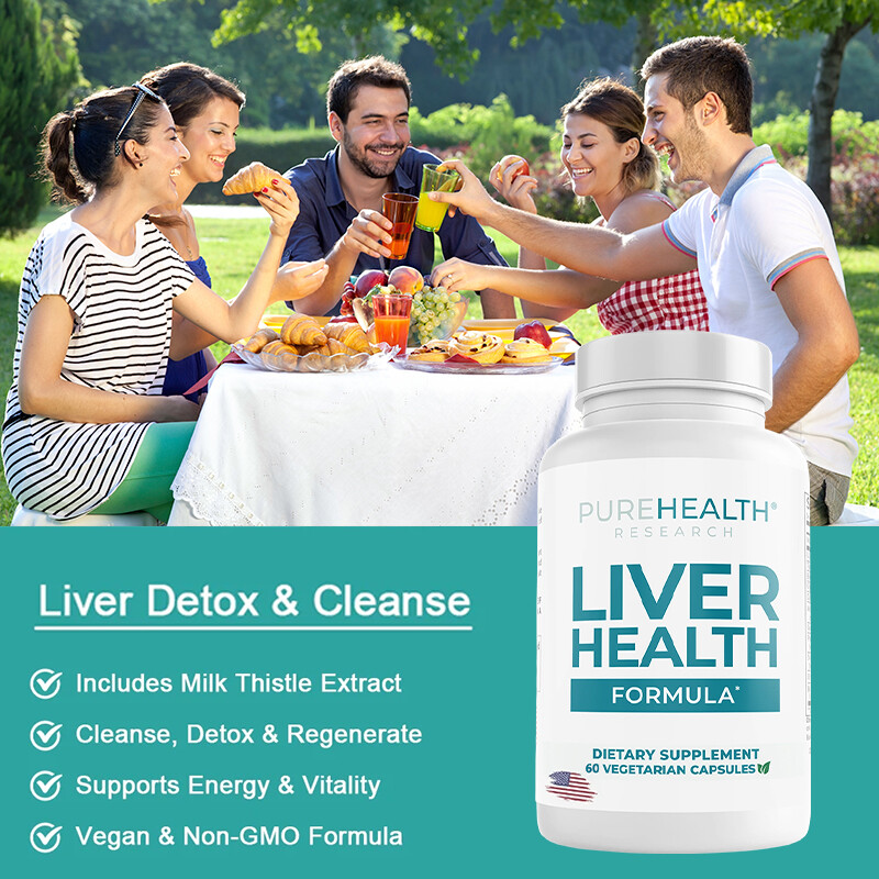 Liver Health Support Liver Cleansing Detoxification Whole Body Detoxification