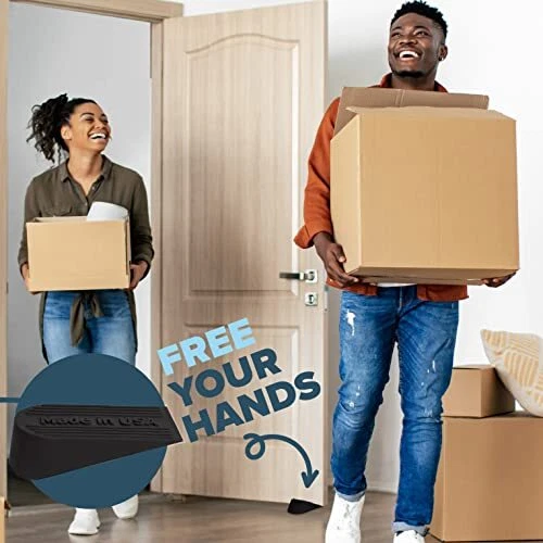 Rolha de porta de borracha grande grande feita nos EUA - resistente para comerciais e domésticos - Imagem 4 de 4