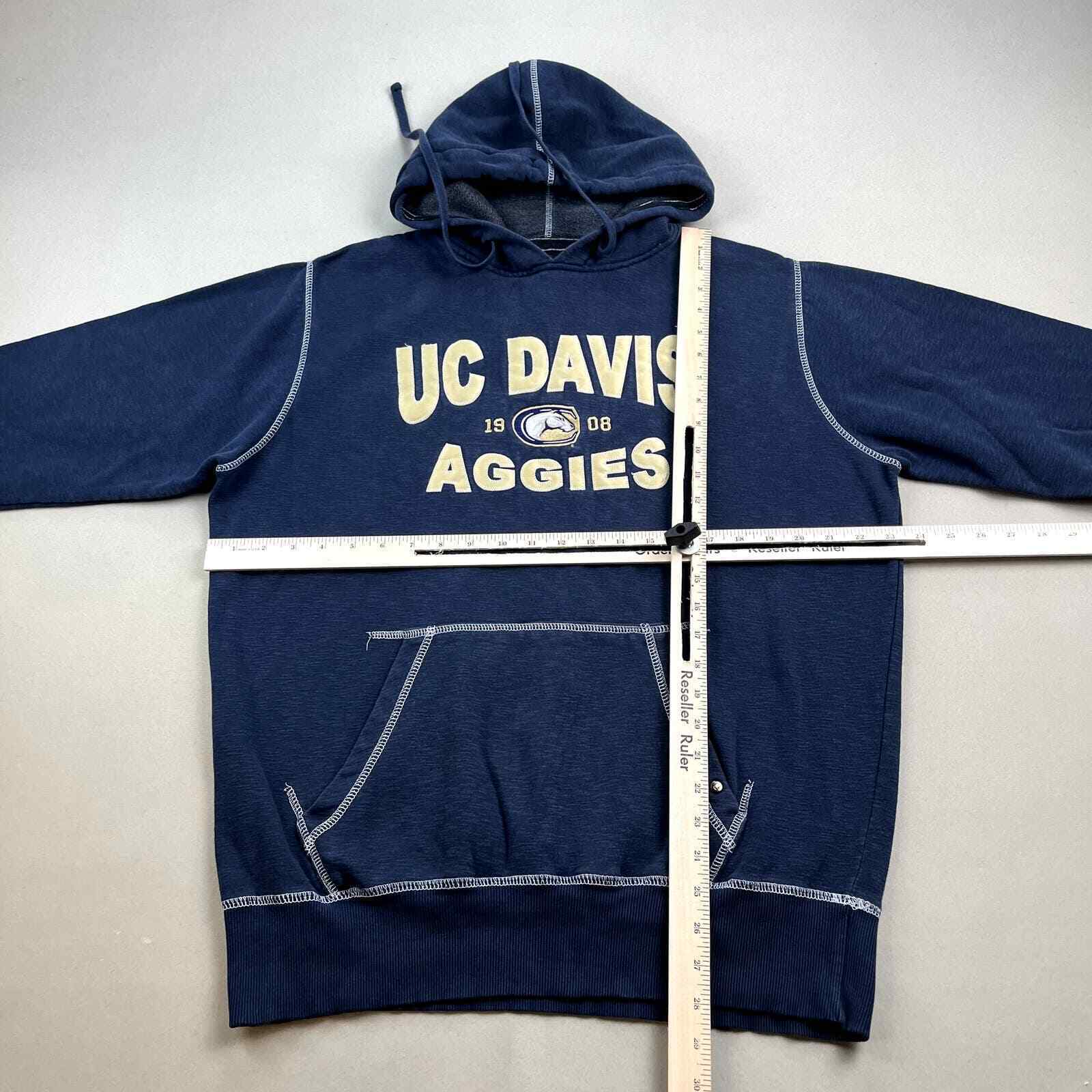 UC Davis Hoodie Sweatshirt Adult Medium Navy Blue… - image 6