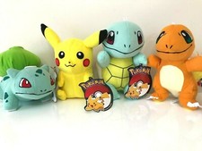Set of 4 Toys Pokemon Go Plush  6-8 inch Soft  New/ with tags Toys. Official