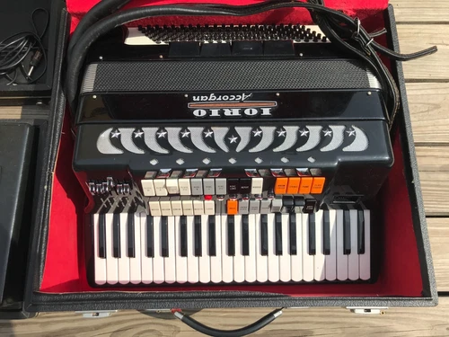 Iorio Accorgan Model 77 G series Piano Accordion + tone generator