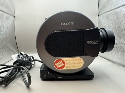 RARE Vintage Sony CPJ-200 projector With Original Box And RARE Vintage Sony CPJ-200 projector With Original Box And