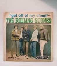 Rolling Stones GET OFF OF MY CLOUD (ROCK N ROLL 45/PS)#9792 PLAYS VG++ NO NOISE!