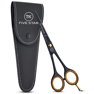 TK FIVE STAR SOLINGEN ® TK FIVE STAR ® Vegas Profi 6'' extra scharfe Friseurschere Haarschere