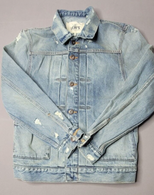 希少！LEVI'S MADE & CRAFTED Type IIデニムジャケット Levi's® Made & Crafted® Tucked Type Ii Trucker Jacket - Blue