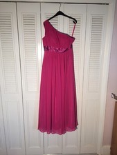 Gorgeous Pink dress size 12 wedding prom ball New excellent condition