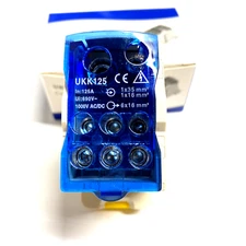 Distribution Terminal Block BUS Power Junction DIN Rail 125A OHIO Seller