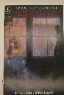 Hellblazer #4 (1988, DC) Water Damage on bottom corner.
