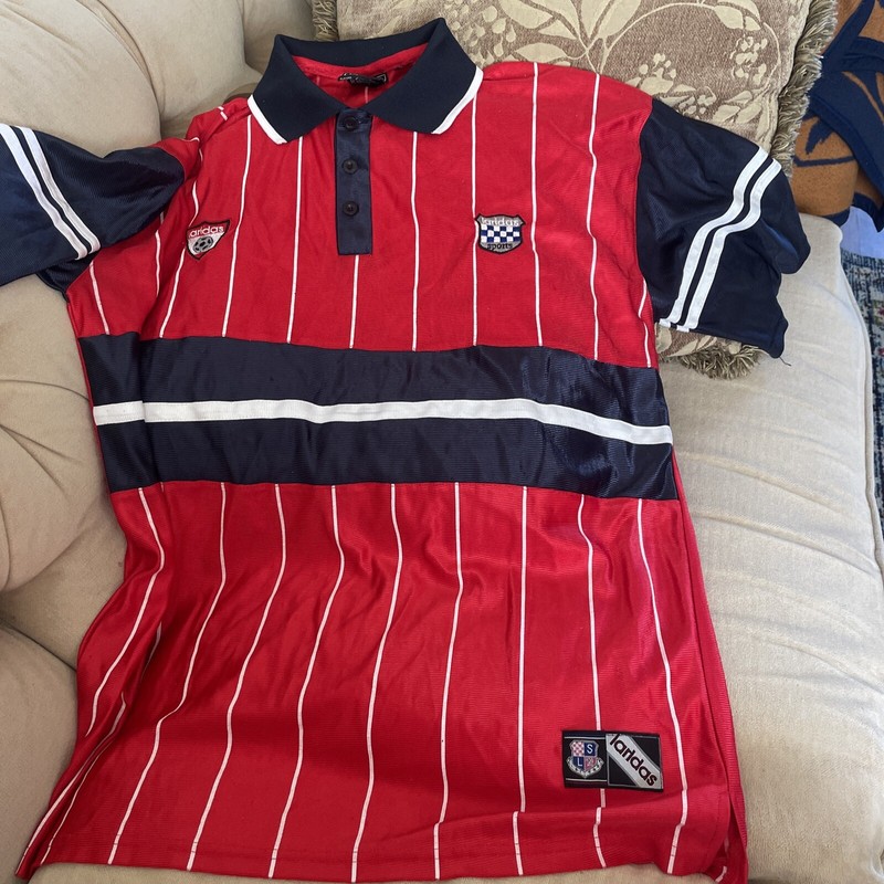 Adidas Laridas Sports soccer ball shirt jersey men’s size large