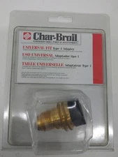 Char-Broil CERTIFIED GRILL PARTS  Universal Fit Propane Tank Type 1 Adapter 