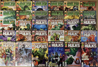 Bundle of 30 x MARVEL Collectors' Edition of THE INCREDIBLE HULKS Comic Books