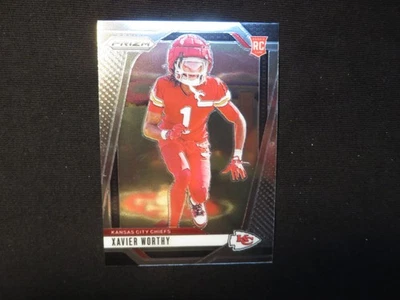 2024 PRIZM NFL - Xavier Worthy - ROOKIE RC - Kansas City Chiefs - Bild 1 von 2