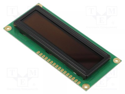 Display: OLED blau PIN: 16 100x16 2,4'' grafisch Abm: 80x36x10mm