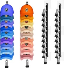 SWTYMIKI Hat Organizer for Baseball Caps - 2 16 x 3.14 x 0.47 inches, Black