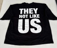 Shaka Wear Max Heavy “they not like us” shirt Size S