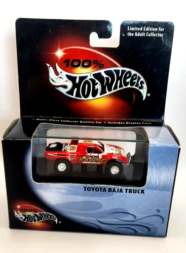 Vintage 100% Hot Wheels - Toyota Baja Truck - Red - New In Sealed Box  - 2000