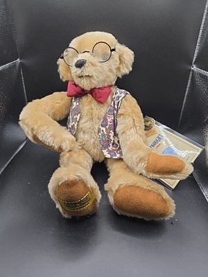 Merrythought Mohair Teddy Bear Grandpa (EX1300, #570) w/ Paperwork - Limited Ed.