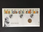 GB 1998 ROYAL BEASTS £1.00 COIN FIRST DAY COVER