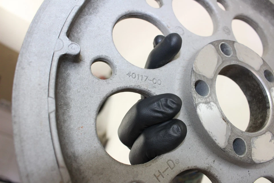 Harley-Fxd Dyna Super Glide 2002 02 polea trasera 40117-00 Foto 4 de 4