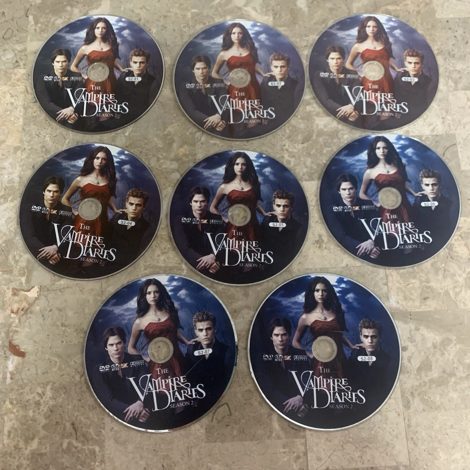 The Vampire Diaries Season 1-3 DVD Box Set 1 2 3 Complete Edition 23 Discs! - Image 4 of 4