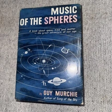 Music of The Spheres by Guy Murchie 1961 1st Printing HCDJ illustrated