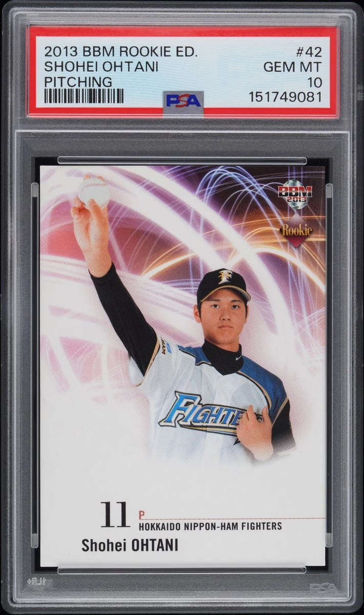 BBM RC ルーキーエディション 2013PSA9 大谷翔平 日本ハム ドジャース
