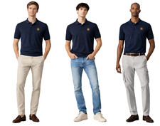 Belstaff Polo Shirt Polo Shirt Cotton Pique Retro Phoenix Badge Shirt T-Shirt 3XL
