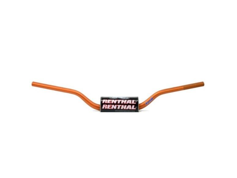 RENTHAL Fatbar Handlebar 604 28.6 Mm Fits Honda Kawasaki Orange
