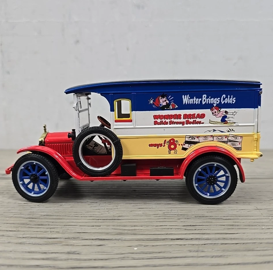 National Motor Museum Mint Signature Wonder Bread 1920 White Delivery Van w/ COA - Image 2 of 4