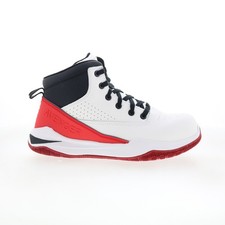 Avenger Reaction Mid Carbon Toe SR A802 Mens White Work  Safety Boots