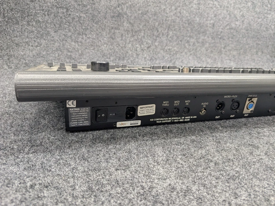 Leviton/NSI MC7524 24/48 Channel Controller DMX Micro-Plex 60ch Analog - Image 4 of 4