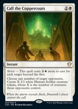 MTG English Call the Coppercoats NM Normal Commander 2020 Ikoria