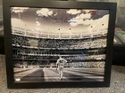 MARIANO RIVERA YANKEES EXIT SANDMAN SIGNED 16X20 CHROME PHOTO FRAMED 18X22