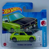 Hot Wheels '73 Honda Civic Custom 117/250 Hw J-IMPORTS 8/10 HKG40