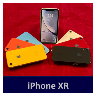 Apple iPhone XR At&t Unlocked Verizon T-Mobile -64GB- Dual SIM (nano-SIM/eSIM)